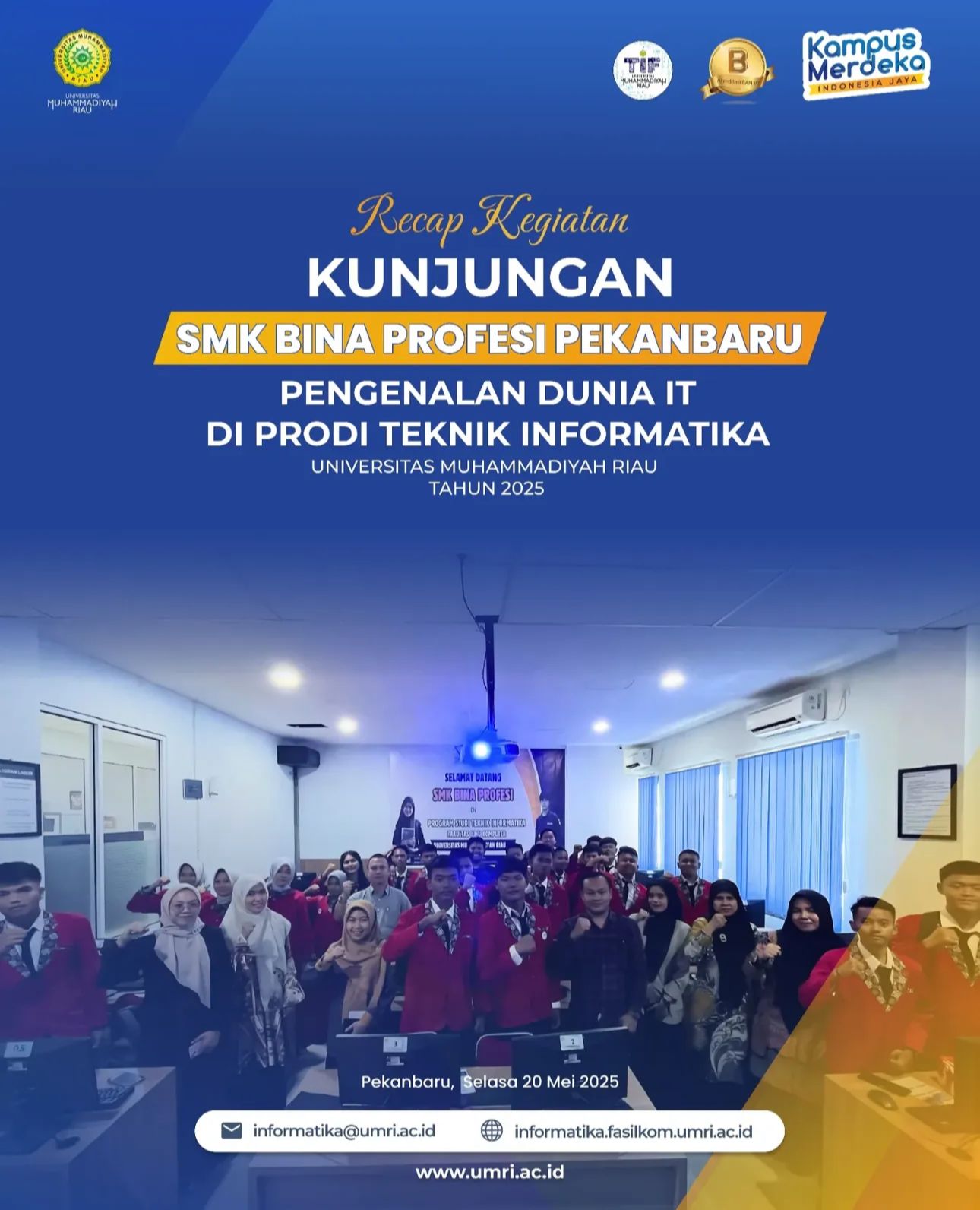 Kunjungan SMK Bina Profesi