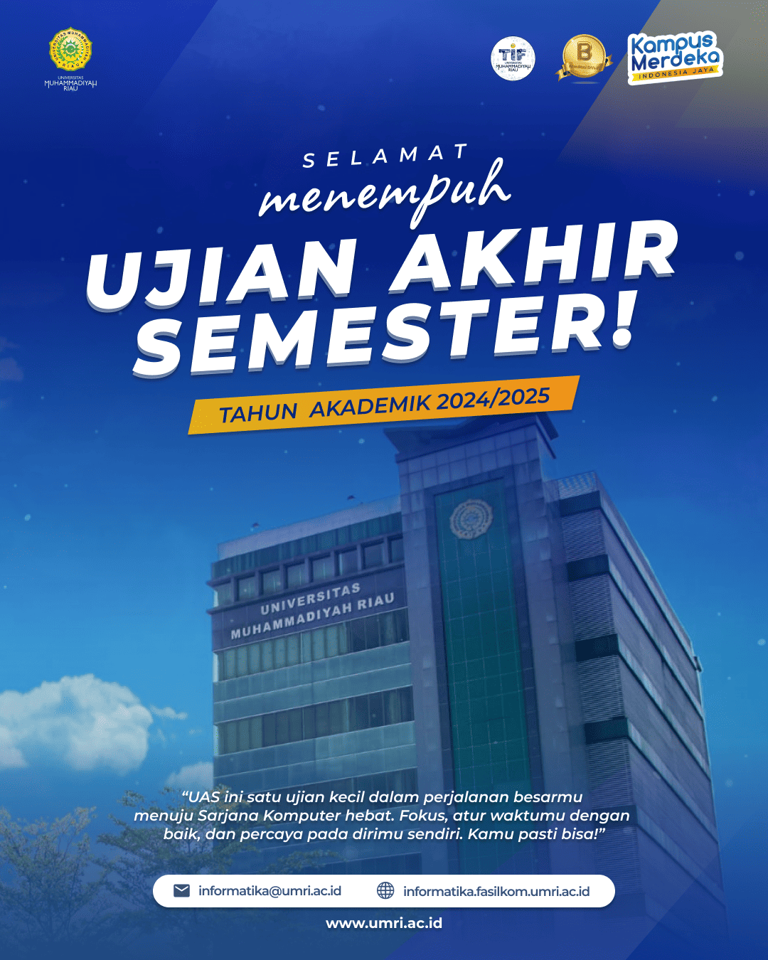 SELAMAT UAS