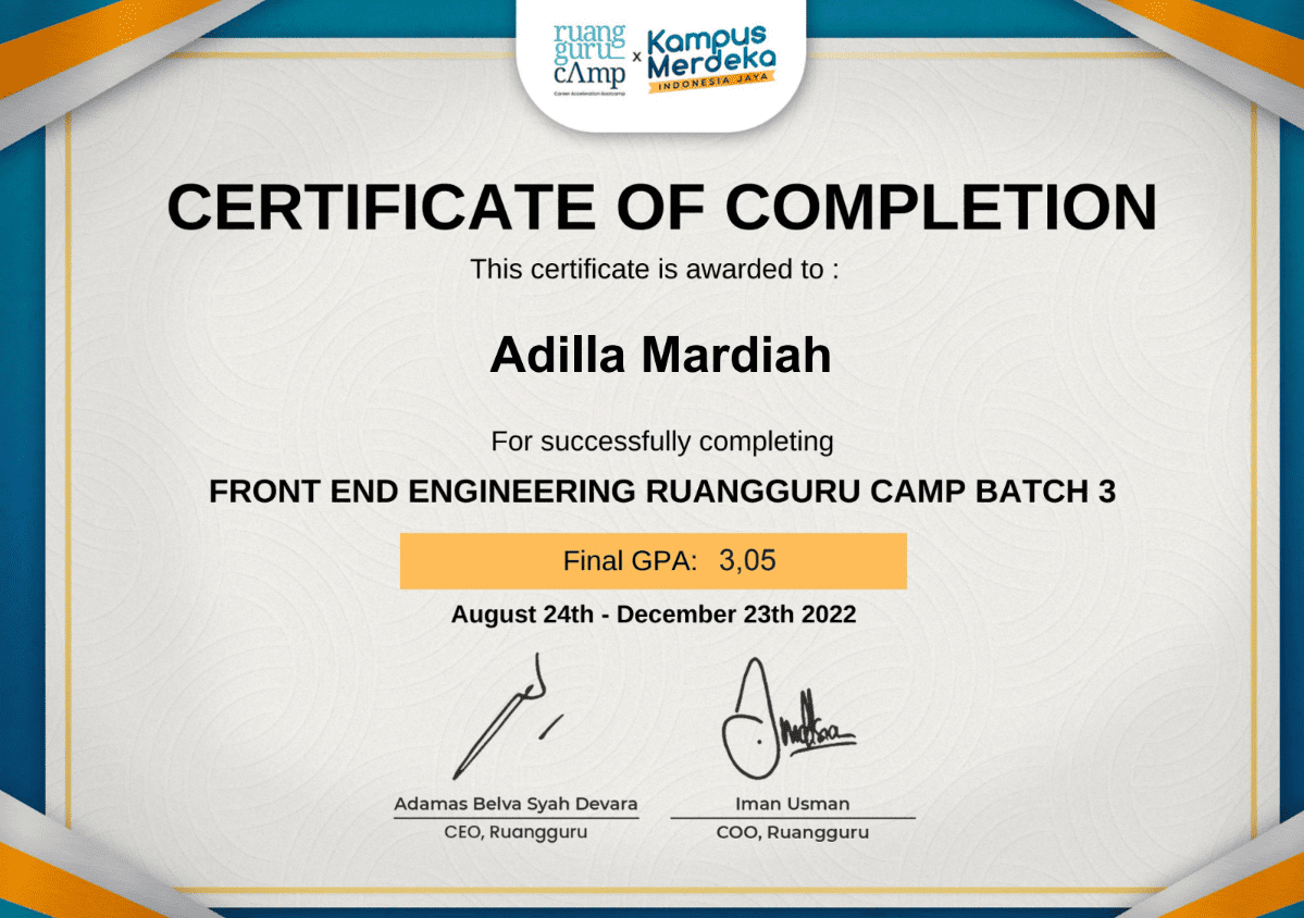 MBKM Adilla Mardiah