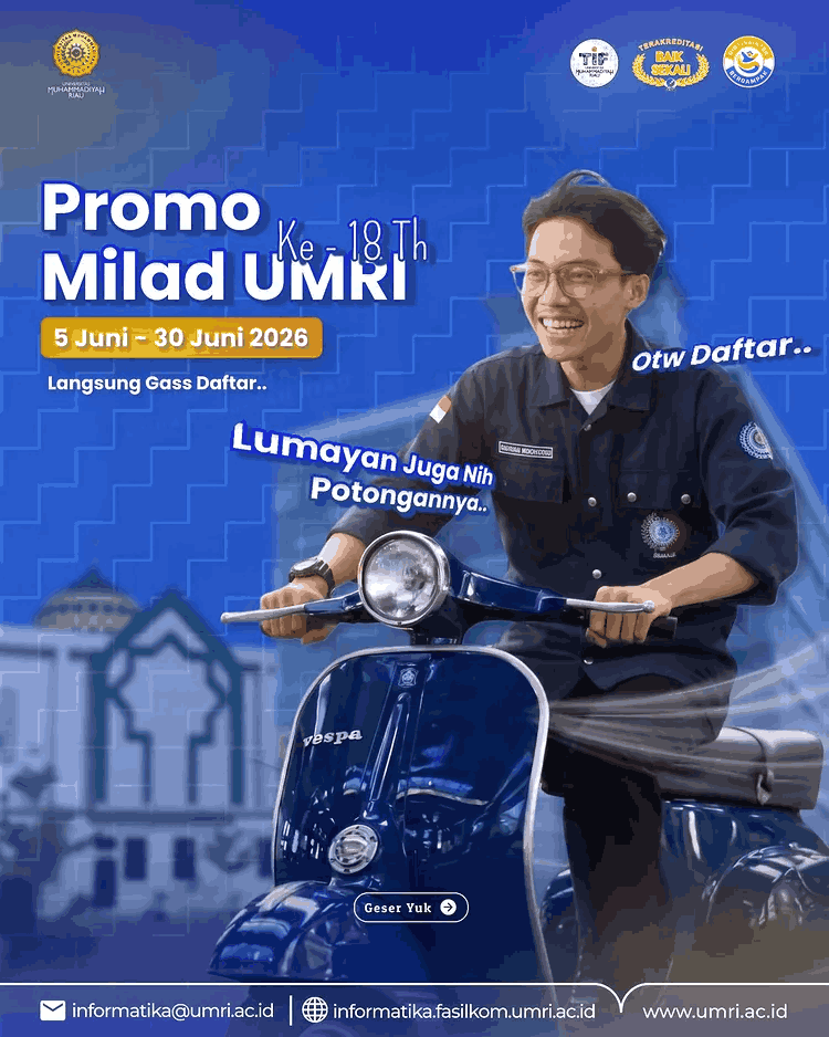 Promo Milad UMRI ke-18